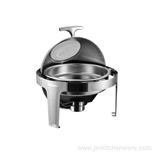 Buffet Service Round Top Stainless Steel Chafing Dish